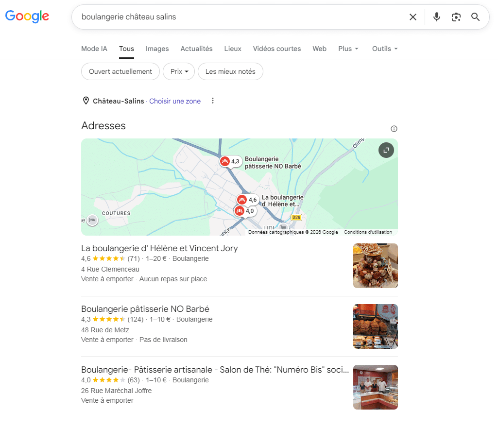 L'importance d'optimiser sa fiche Google My Business pour apparaître dans le Google Local Pack